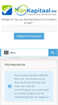 Mobile Screenshot of mijnkapitaal.be