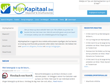 Tablet Screenshot of mijnkapitaal.be